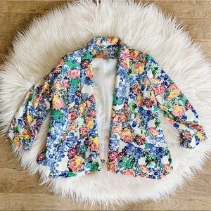 Alberto Makali || Floral Blazer